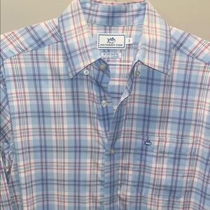 Southern Tide Men's Multicolor Plaid Shirt